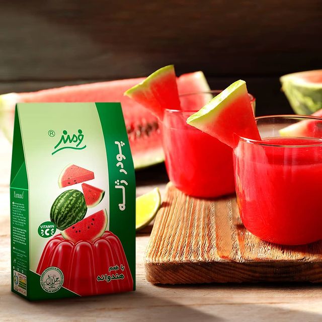 ژله هندوانه با پودر ژله هندوانه فرمند