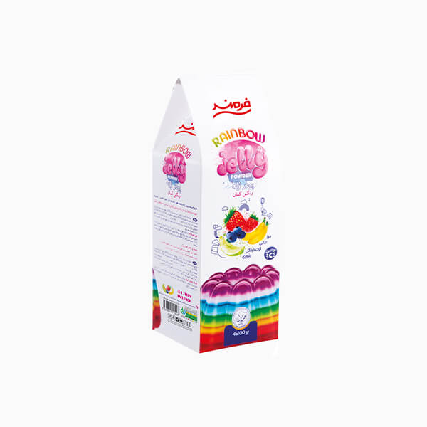 پودر ژله رنگین کمان فرمند