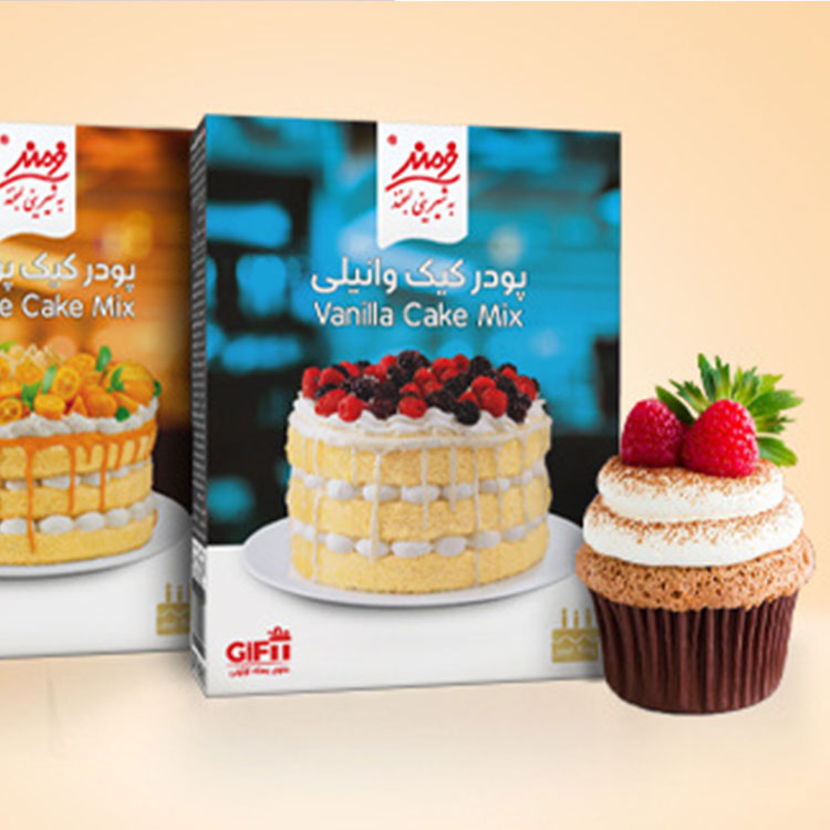 پودر کیک فرمند