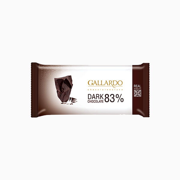 شکلات تلخ 83% گالاردو 65 گرم