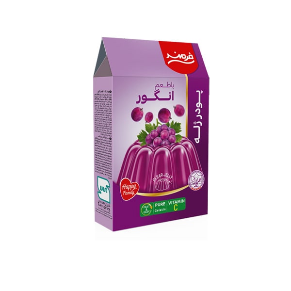 پودر ژله انگور