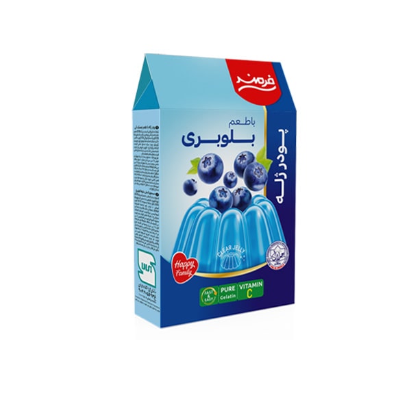 پودر ژله بلوبری