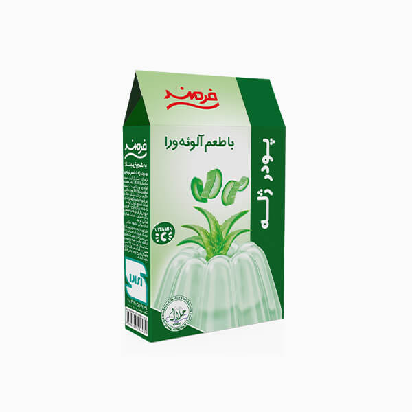پودر ژله آلوئه‌ورا فرمند