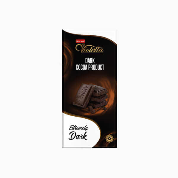 شکلات تلخ ویولتا 80 گرم