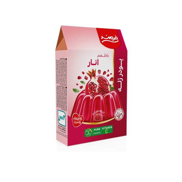 ژله انار