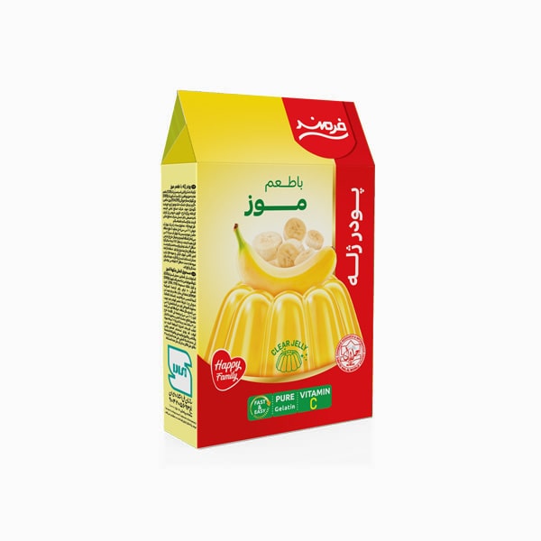 پودر ژله موز