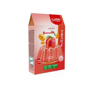 ژله هلو