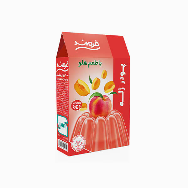 پودر ژله هلو فرمند