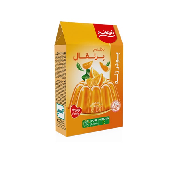 پودر ژله پرتقال