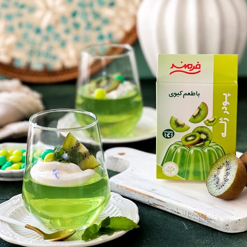 ژله کیوی فرمند