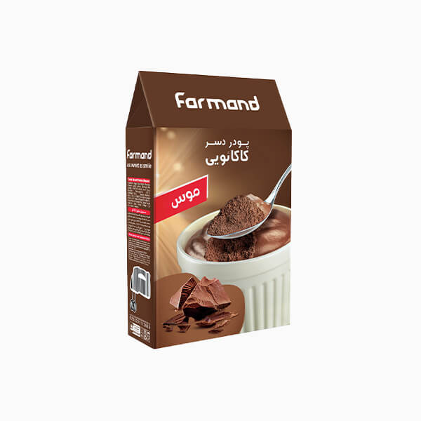 پودر دسر موس شکلاتی