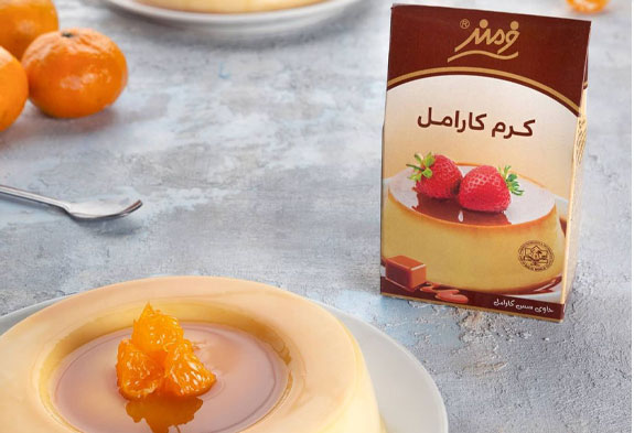 طرزتهیه دسر کاراملی با سسکارامل فرمند
