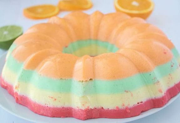 ژله بستنی رنگارنگ