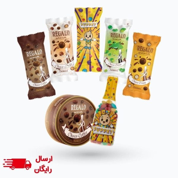 دراژه مغزدار شکلاتی