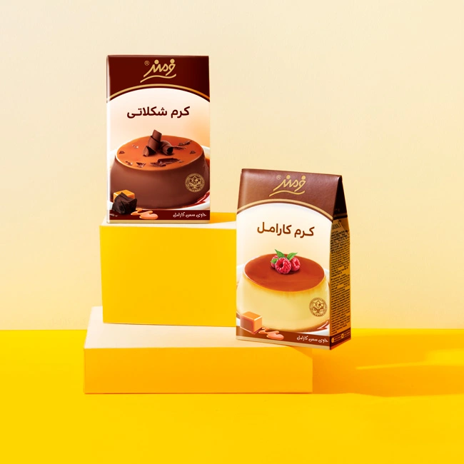 دسر کرم کارامل فرمند