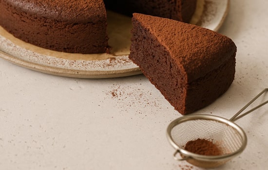 کیک رژیمی کاکائویی