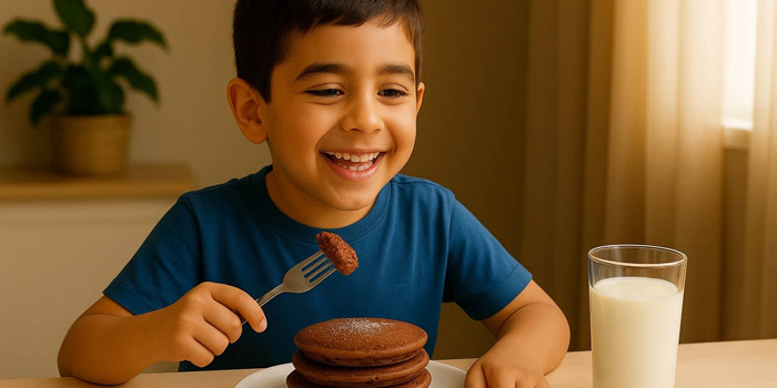 پنکیک کاکائویی فرمند
