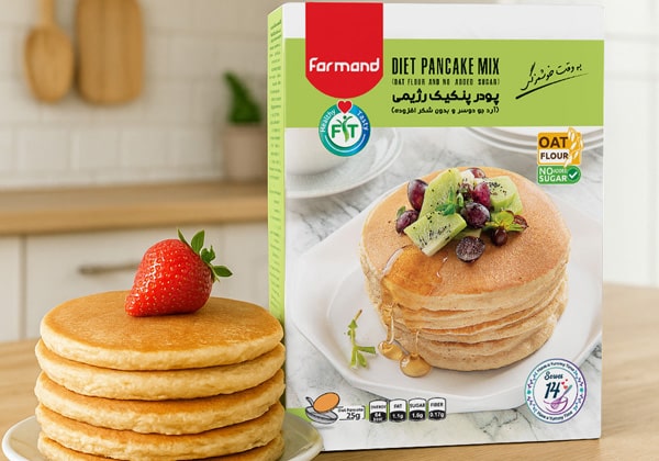 پودر پنکیک رژیمی فرمند